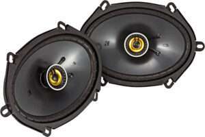 KICKER CS Series CSC68 - best 6×8 speakers for bass