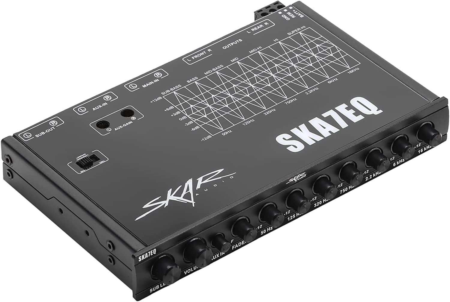 Skar Audio SKA7EQ - best car audio equalizer